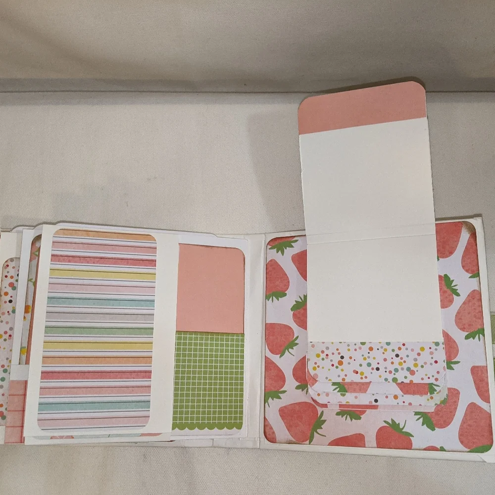 Handcrafted photo journal album, 